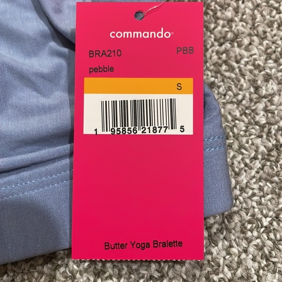NWT Commando Butter Yoga Bralette Bra S Pebble, Austrian Modal Soft Stretch - Picture 5 of 7